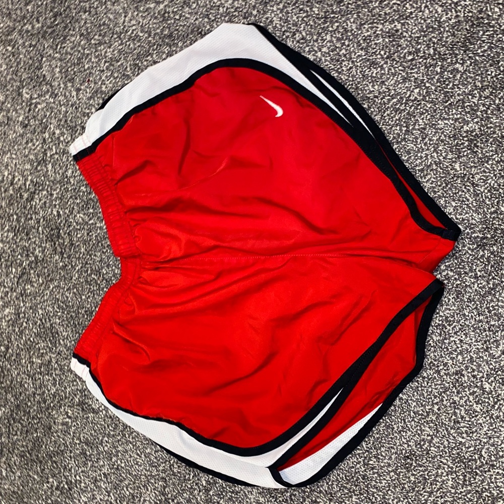 Red Nike Running Shorts